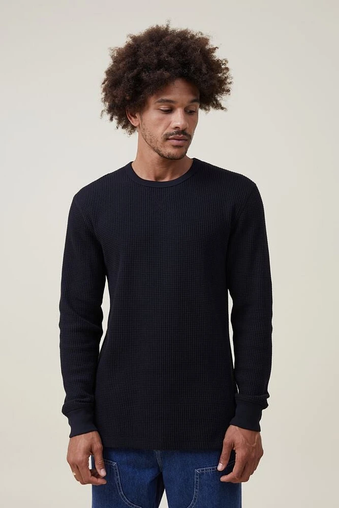 Chunky Waffle Long Sleeve Tshirt