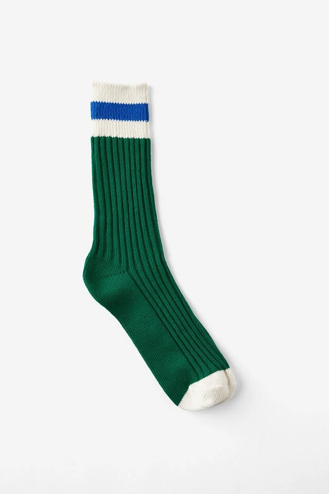 Rib Stripe Sock