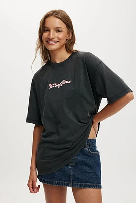 Rolling Stones Boxy Graphic Tee