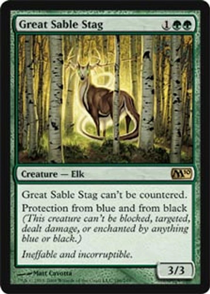 Great Sable Stag