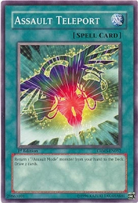 Assault Teleport - CRMS-EN052 - Common - 1st Edition