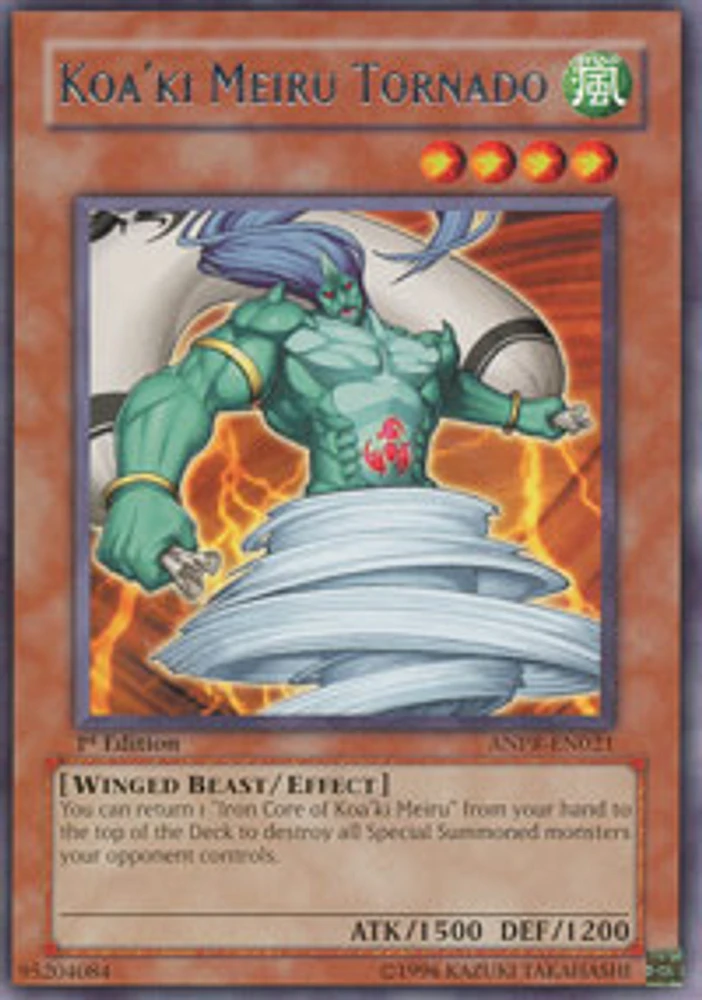 Koa'ki Meiru Tornado - ANPR-EN021 Rare 1st Edition
