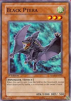 Black Ptera - SD09-EN012 - Common - 1st Edition