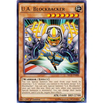 U.A. Blockbacker - SECE-EN088 - Rare - 1st Edition