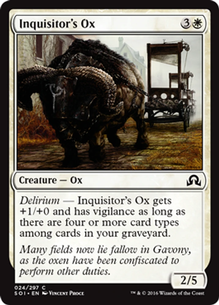 Inquisitor's Ox - Foil