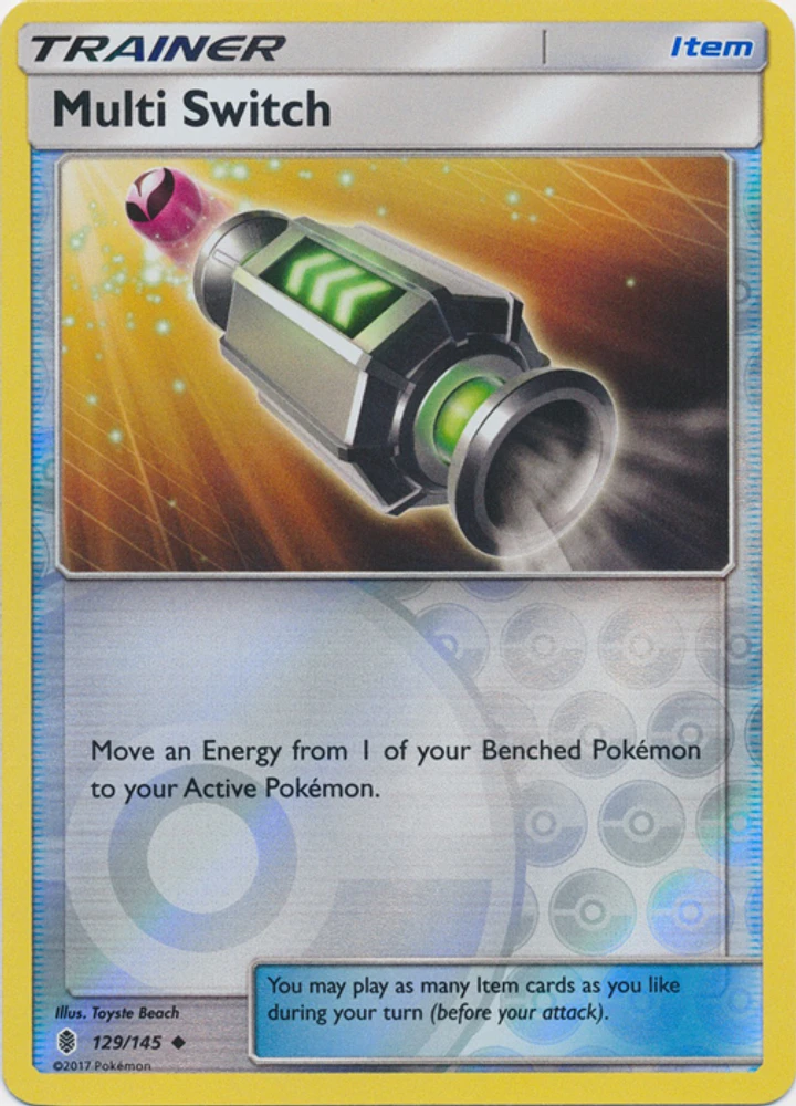 Multi Switch - 129/145 Uncommon Reverse Holo