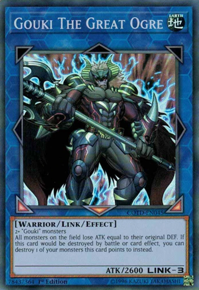 Gouki The Great Ogre - COTD-EN045 - Super Rare - 1st Edition