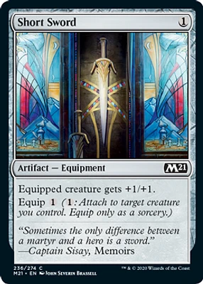 Short Sword - Foil