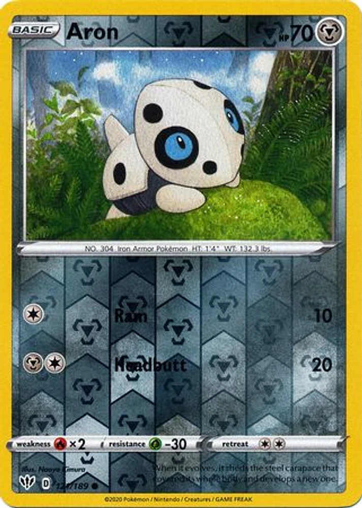 Aron - 121/189 - Common - Reverse Holo