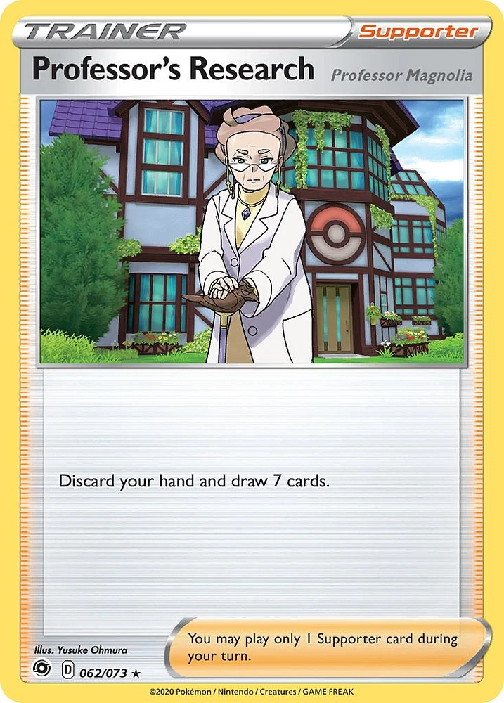 Professor's Research - 062/073 - Holo Rare