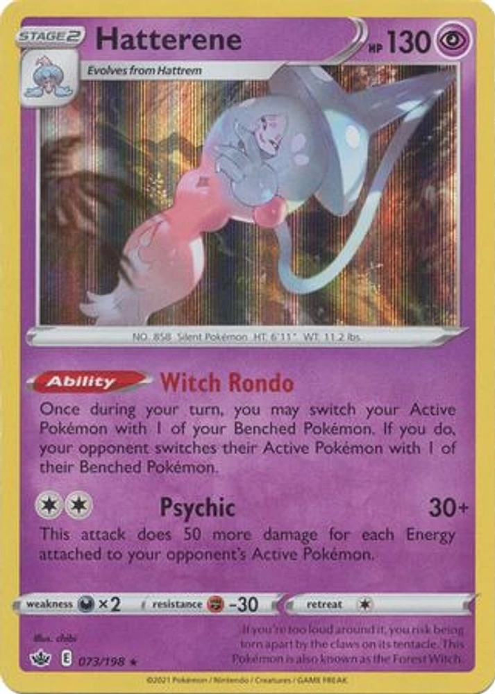 Hatterene - 073/198 - Holo Rare