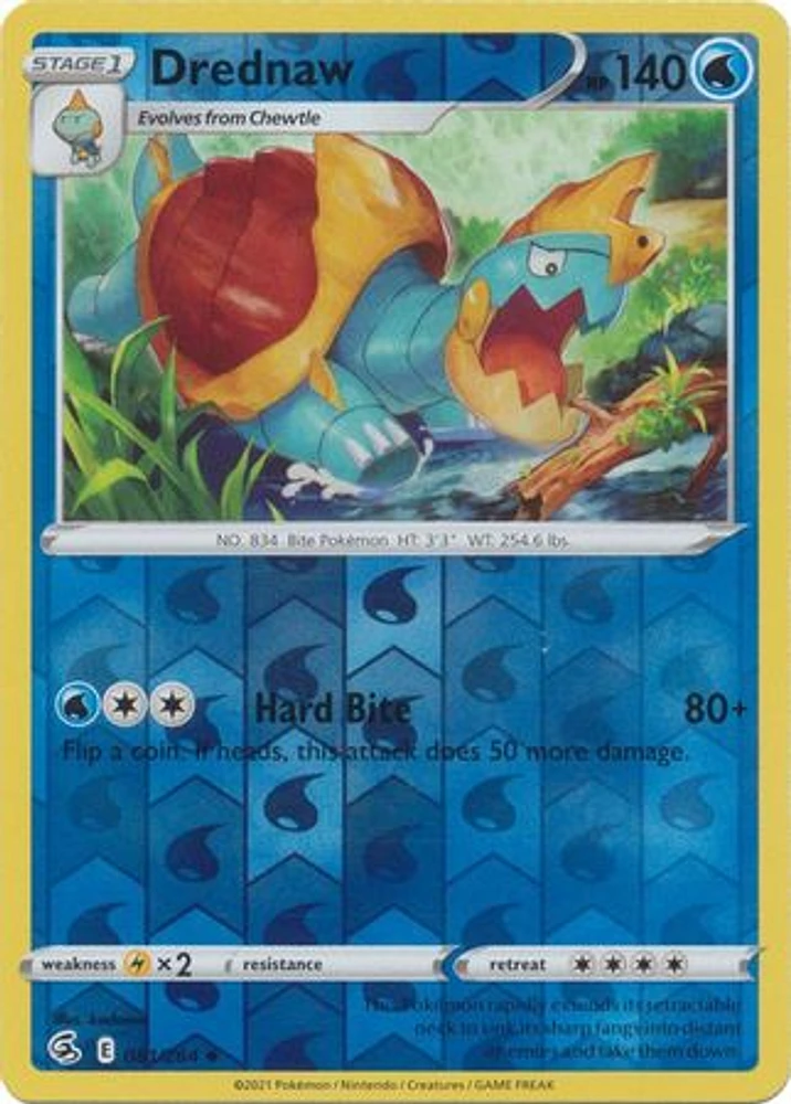 Drednaw - 081/264 - Uncommon - Reverse Holo