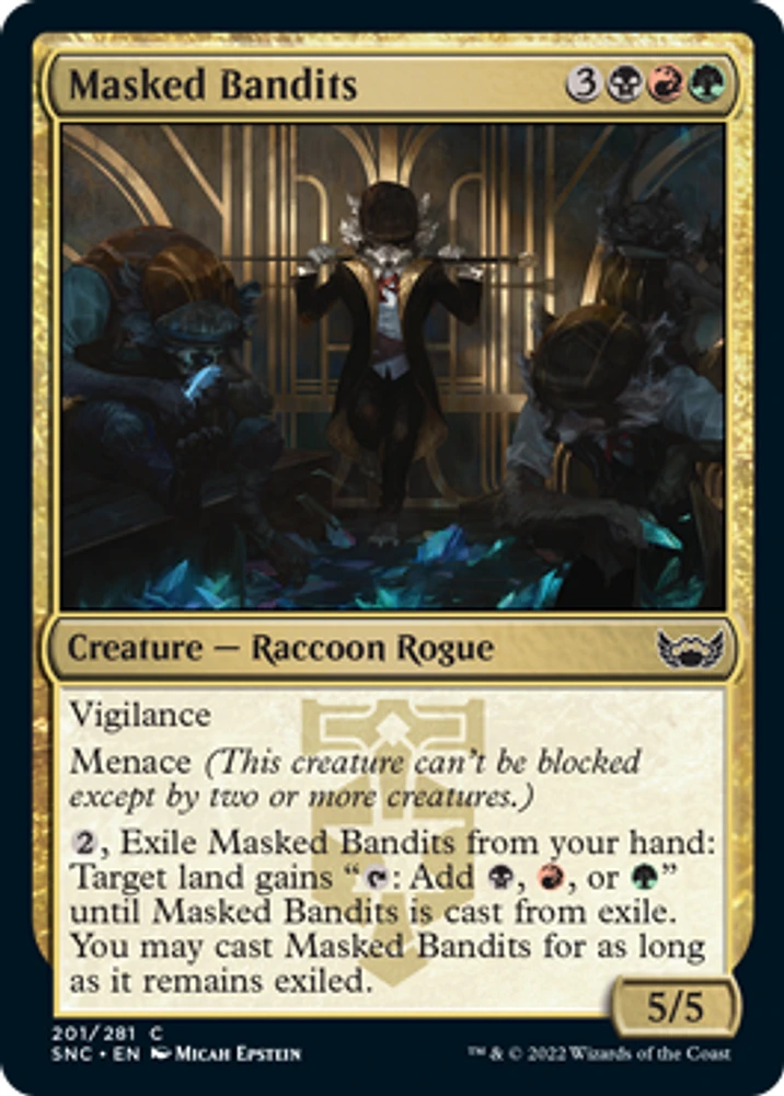 Masked Bandits - Foil