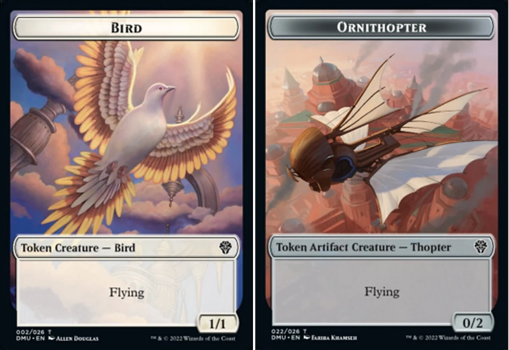 Bird Token (002) // Ornithopter - Foil