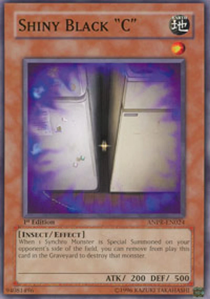 Shiny Black 'C' - ANPR-EN024 - Common - Unlimited Edition