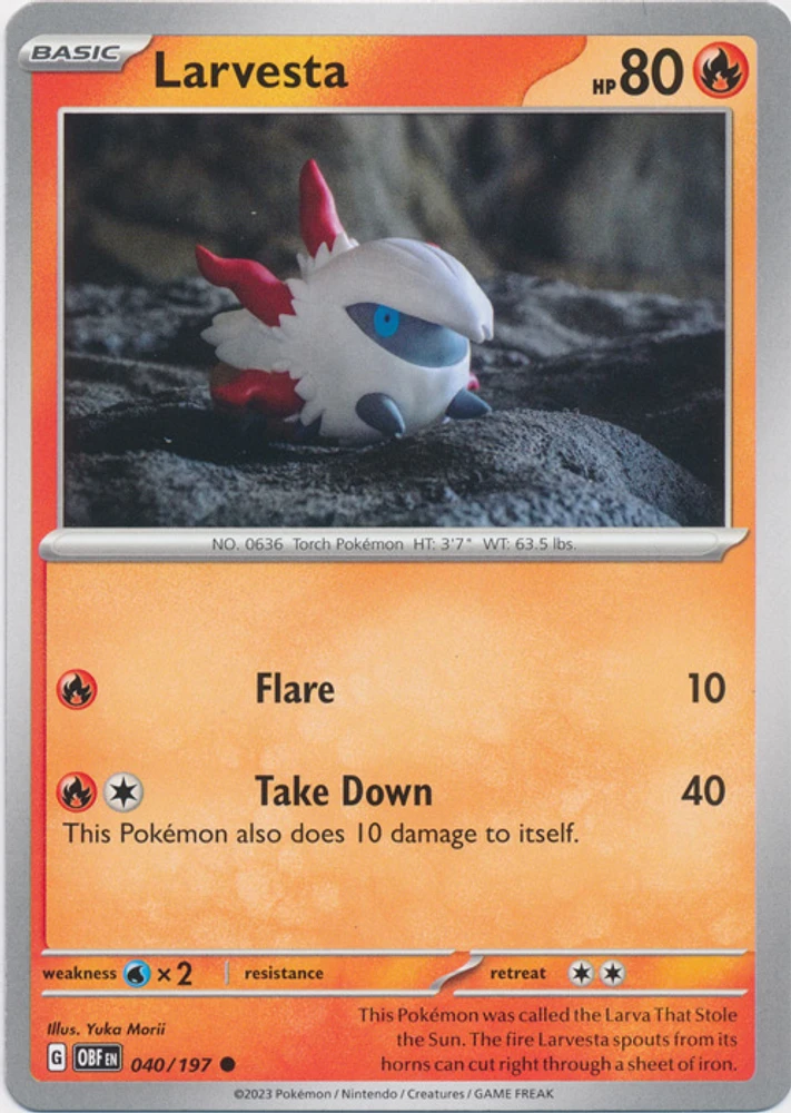 Larvesta - 040/197 - Common