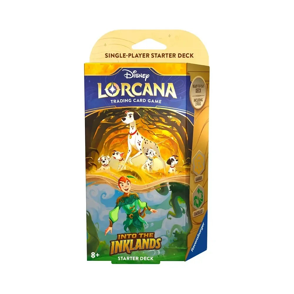 Disney Lorcana: Into the Inklands Starter Deck - Amber/Emerald