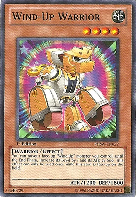 Wind-Up Warrior - PHSW-EN022 - Common - 1st Edition