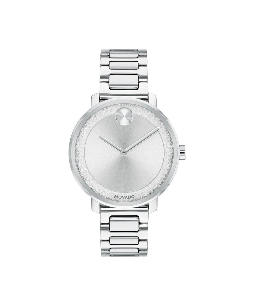 MOVADO BOLD Silver Dial 34MM Quartz 3600501