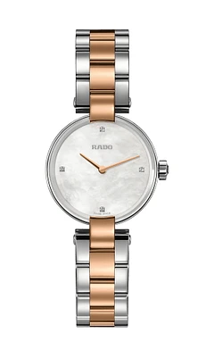 Coupole Diamonds Mother of Pearl Dial 27MM Quartz R22854913