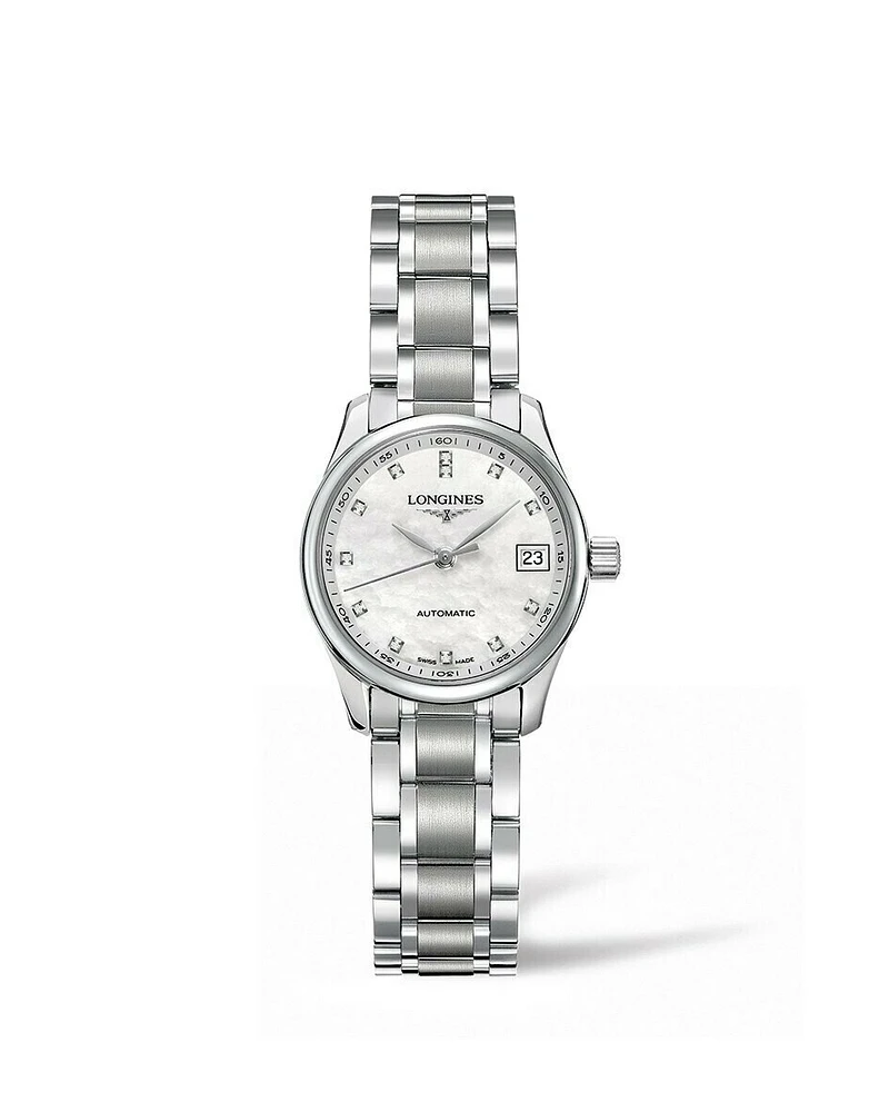 The Longines Master Collection Mother of Pearl 25MM Automatic L21284876