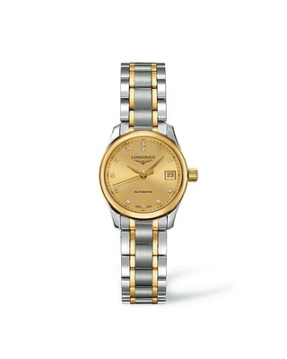 The Longines Master Collection Gold Dial 25MM 18KT Cap Automatic L21285377