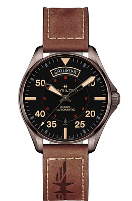Hamilton Khaki Aviation H64605531 | Swiss Automatic Watch | Kavar Jewellers Brampton