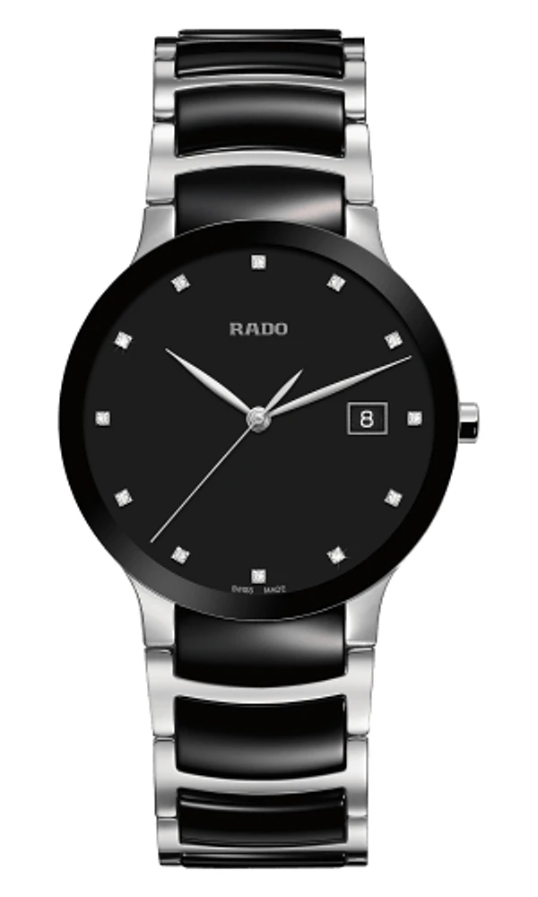 Centrix Black Dial Diamonds 38MM Quartz R30934752
