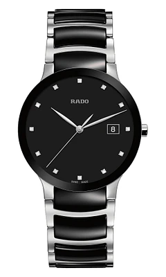 Centrix Black Dial Diamonds 38MM Quartz R30934752