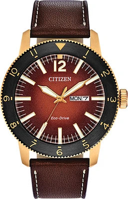 Citizen Brycen Orange Dial 44MM Eco-Drive AW0076-03X