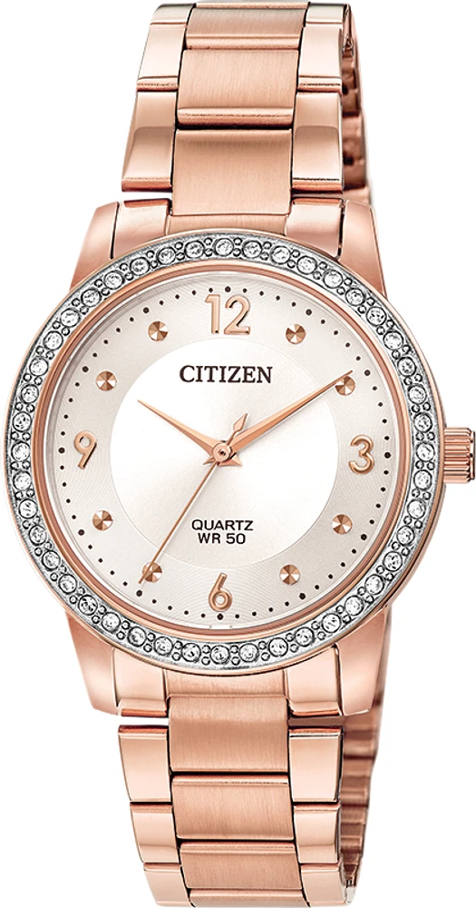 Quartz Silver Dial 35MM QTZ EL3093-83A