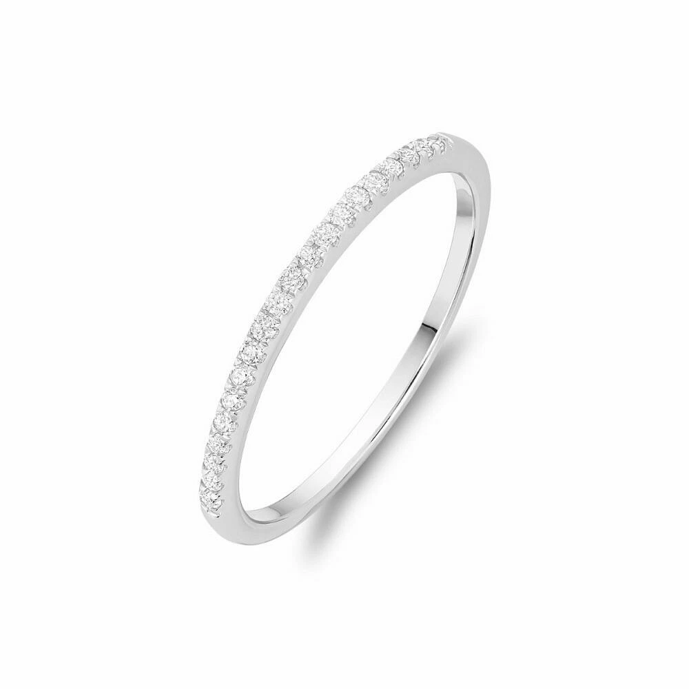 Matching Diamond Engagement Band White Gold