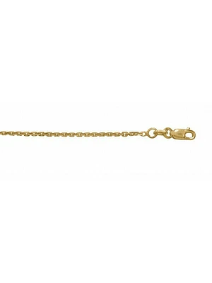Yellow Gold Oval Cable Link 14KT