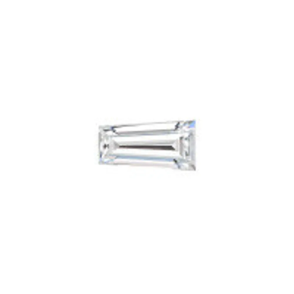 Forever One 0.42CTW Step Cut Baguette Moissanite Gemstone