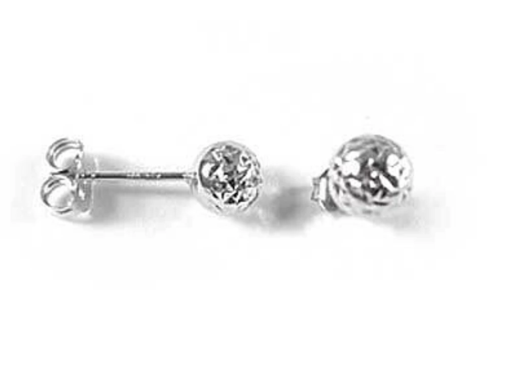 10K Ball Stud Earrings