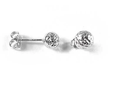10K Ball Stud Earrings