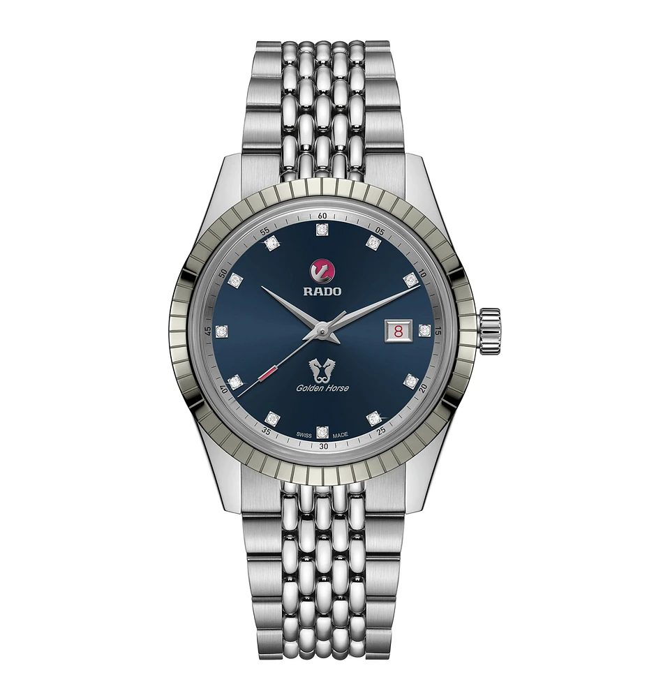 HyperChrome Classic Automatic Diamonds Blue Dial 42MM R33101713