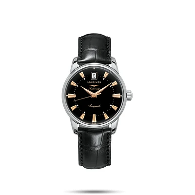 Conquest Heritage Black Dial 35MM Automatic L16114524