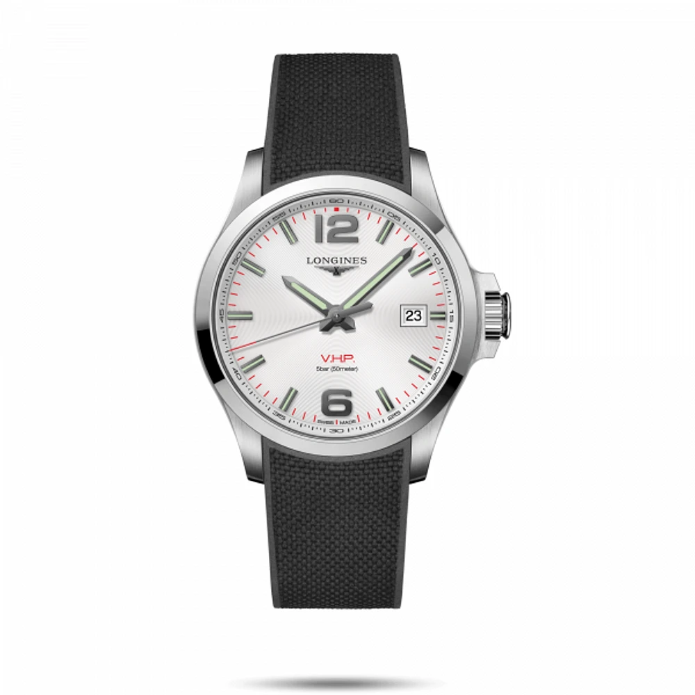 Conquest V.H.P. Silver Dial 43MM Quartz L37264769