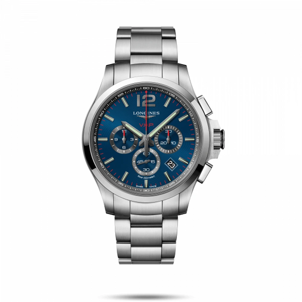 Conquest V.H.P. Blue Dial 44MM Quartz L37274769