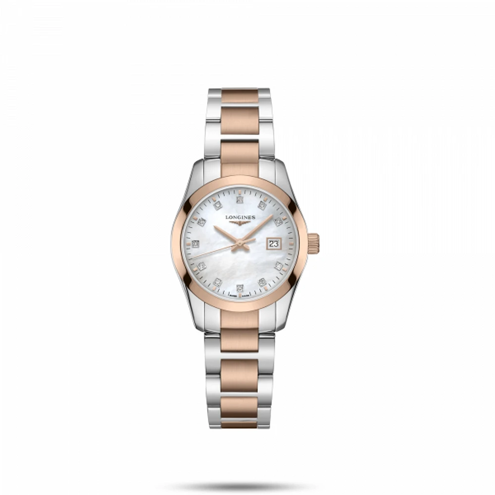 Conquest Classic Mother of Pearl Dial 30MM Quartz L22863877