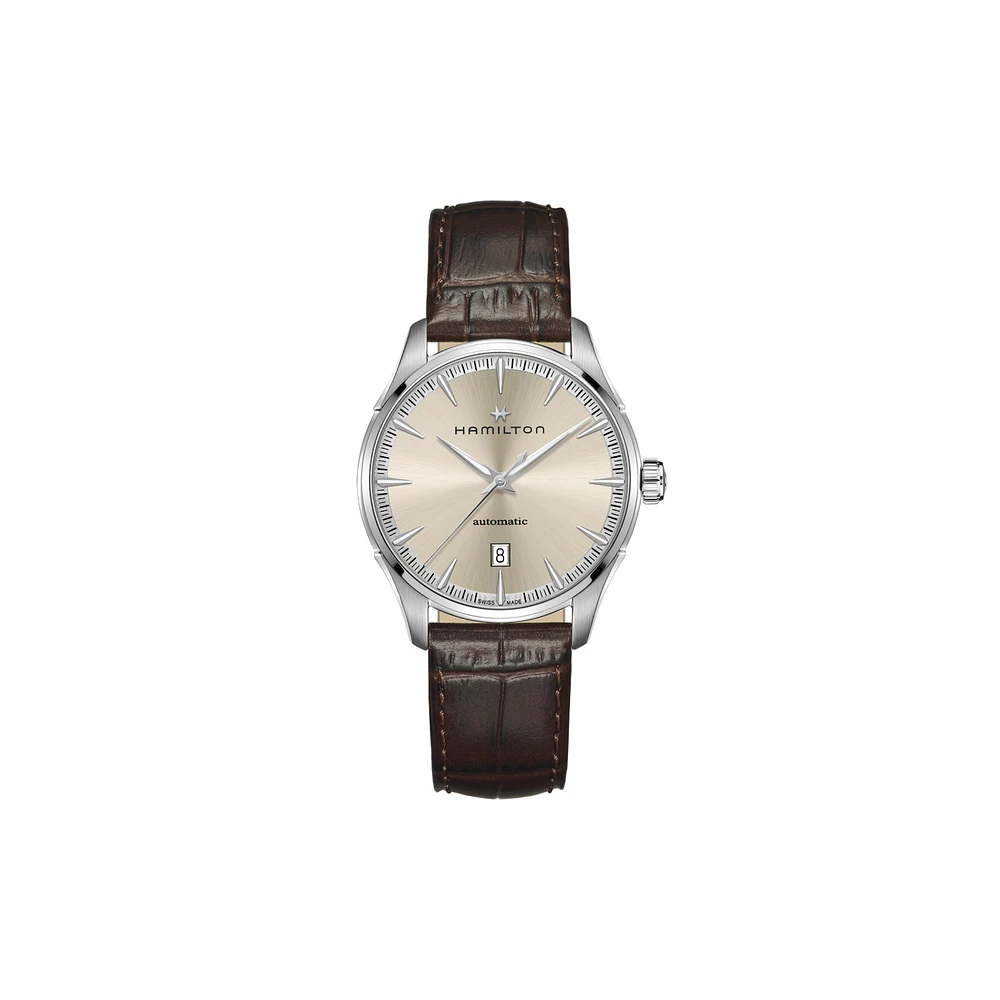 Hamilton Jazzmaster H32475520 | Swiss Automatic Watch | Kavar Jewellers Brampton