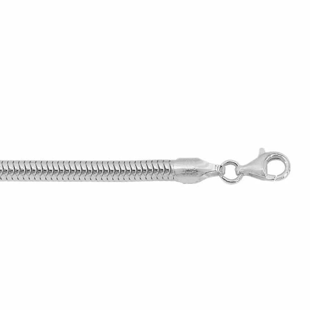 Sterling Silver, 1.5mm Flexible Snake Chain