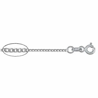 Sterling Silver With Rhodium