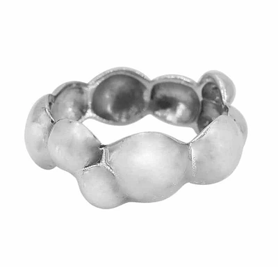 Sterling Silver Ring, 7.5mm Width
