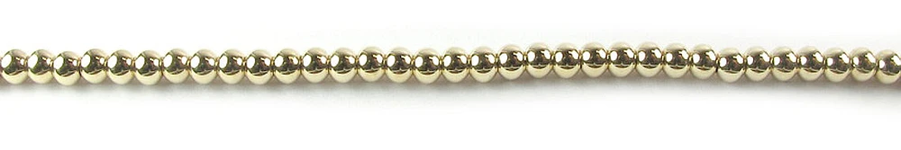 10K Yellow Gold Smooth Ball Bracelet