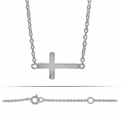 Sterling Silver With Rhodium