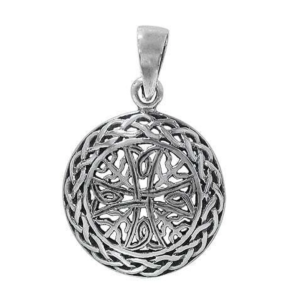 Sterling Silver Celtic Cross Pendant