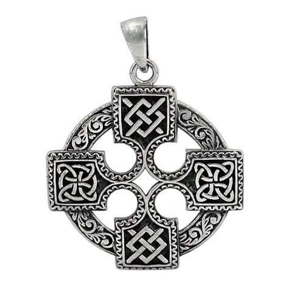 Sterling Silver Celtic Cross Pendant