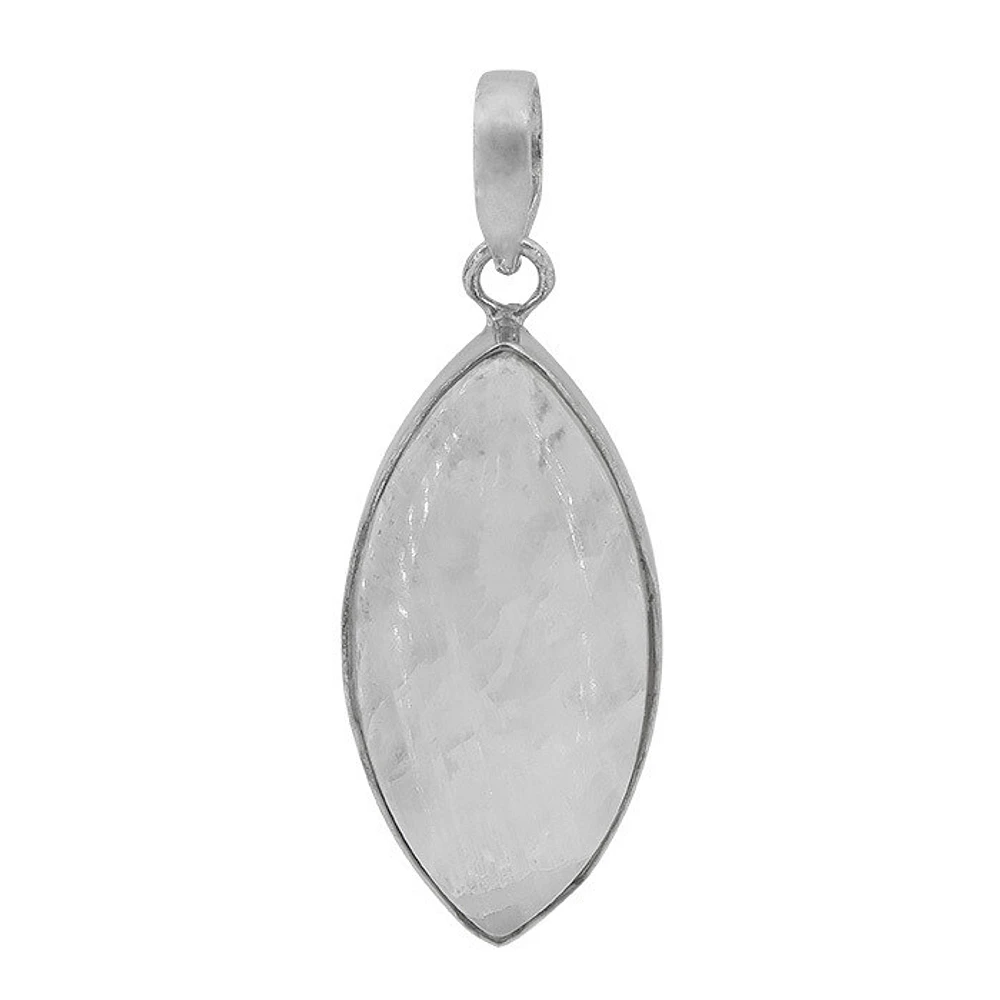 Sterling Silver With Rhodium